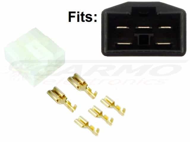 Honda regulator rectifier connector set - Click Image to Close